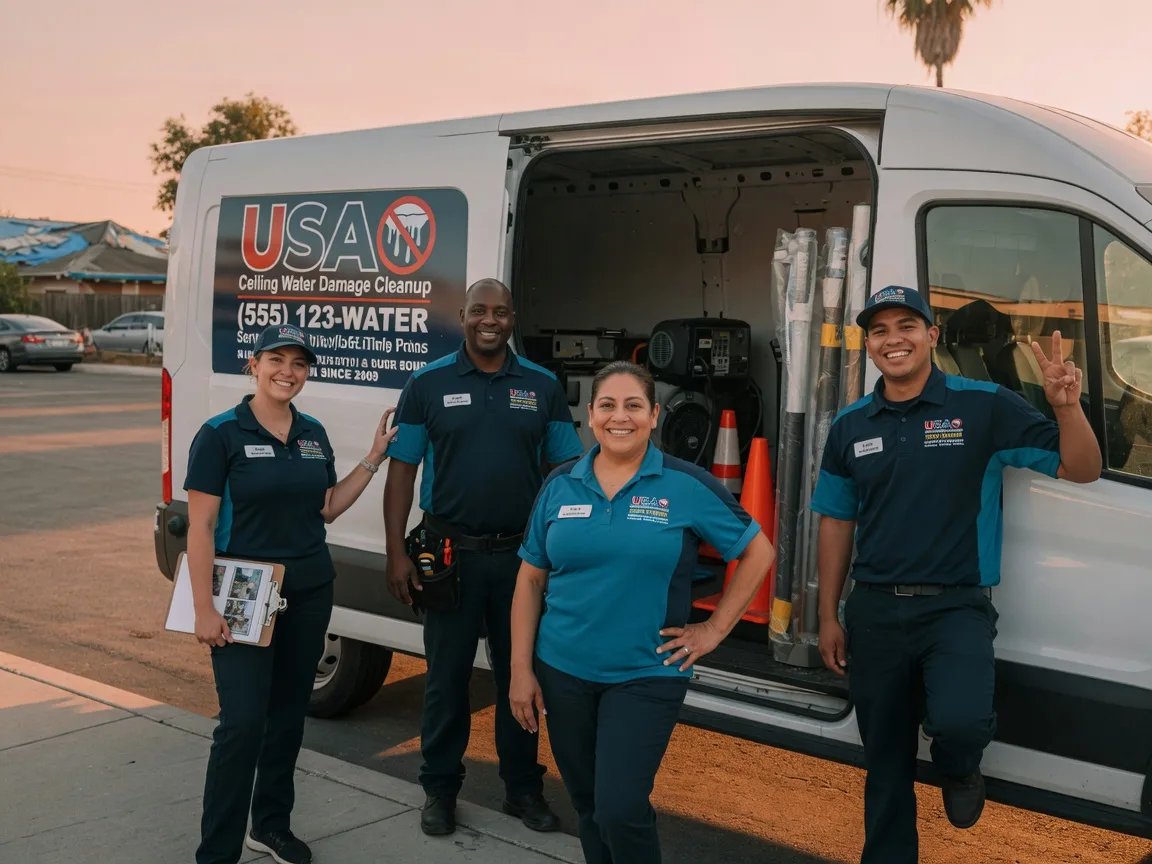 Ceiling Water Damage Restoration company in Dos Rios, CA